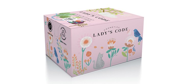 Lady's code PREMIUM pamučni štapići - PAPIR