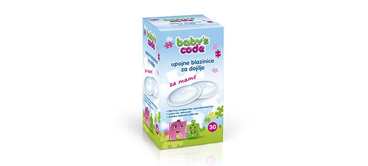 Baby's code upojne blazinice za dojilje