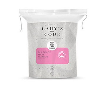 Lady's code blazinice maxi round 50 pcs.