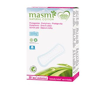 Masmi cotton anatomical pantyliners
