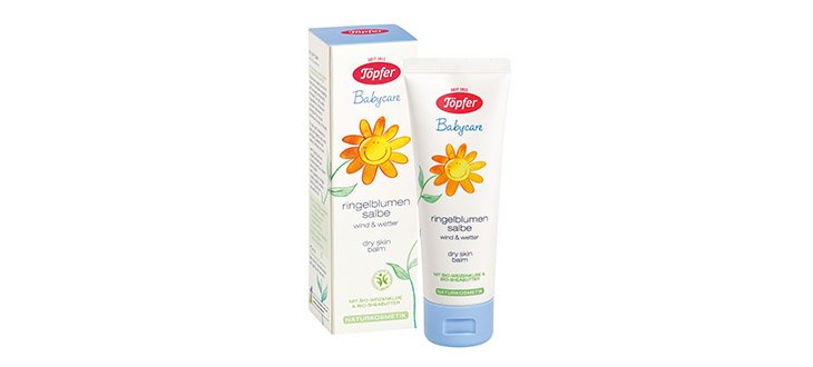 Balzam za zaštitu suhe kože od vjetra i vode